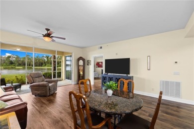 Elegant and turnkey 3 Bedroom/2 bath end unit condo on the first on Miromar Lakes Golf Club in Florida - for sale on GolfHomes.com, golf home, golf lot