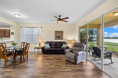 Elegant and turnkey 3 Bedroom/2 bath end unit condo on the first on Miromar Lakes Golf Club in Florida - for sale on GolfHomes.com, golf home, golf lot