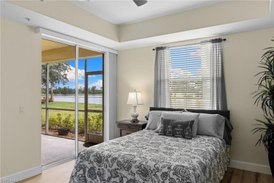 Elegant and turnkey 3 Bedroom/2 bath end unit condo on the first on Miromar Lakes Golf Club in Florida - for sale on GolfHomes.com, golf home, golf lot