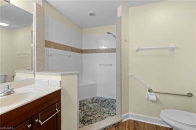 Elegant and turnkey 3 Bedroom/2 bath end unit condo on the first on Miromar Lakes Golf Club in Florida - for sale on GolfHomes.com, golf home, golf lot