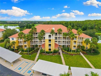 Elegant and turnkey 3 Bedroom/2 bath end unit condo on the first on Miromar Lakes Golf Club in Florida - for sale on GolfHomes.com, golf home, golf lot