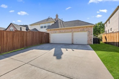 Welcome to this spacious two-story home offering 5 bedrooms, 4 on Hackberry Creek Country Club in Texas - for sale on GolfHomes.com, golf home, golf lot