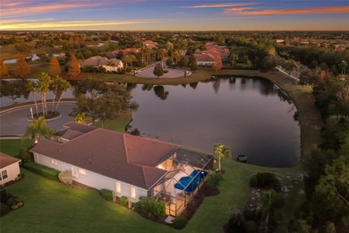 Welcome to this beautifully appointed three-bedroom residence on Lakewood Ranch Golf and Country Club in Florida - for sale on GolfHomes.com, golf home, golf lot