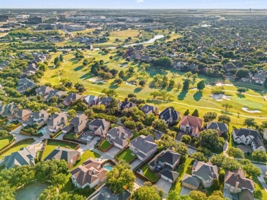 Welcome to this spacious two-story home offering 5 bedrooms, 4 on Hackberry Creek Country Club in Texas - for sale on GolfHomes.com, golf home, golf lot