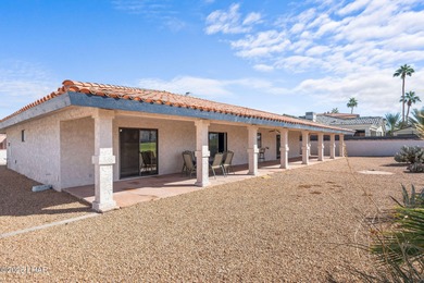 Welcome to this inviting single-family home situated along the on London Bridge Golf Course in Arizona - for sale on GolfHomes.com, golf home, golf lot
