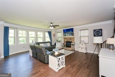 Welcome to this incredible family home located in the Bentwater on Bentwater Golf Club in Georgia - for sale on GolfHomes.com, golf home, golf lot