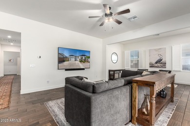 Deluxe urban living. The Cranston's inviting covered entry and on Sterling Grove Golf & Country Club in Arizona - for sale on GolfHomes.com, golf home, golf lot