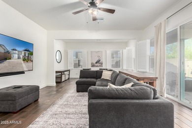 Deluxe urban living. The Cranston's inviting covered entry and on Sterling Grove Golf & Country Club in Arizona - for sale on GolfHomes.com, golf home, golf lot