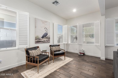 Deluxe urban living. The Cranston's inviting covered entry and on Sterling Grove Golf & Country Club in Arizona - for sale on GolfHomes.com, golf home, golf lot