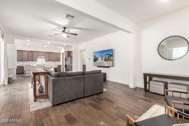 Deluxe urban living. The Cranston's inviting covered entry and on Sterling Grove Golf & Country Club in Arizona - for sale on GolfHomes.com, golf home, golf lot