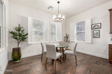 Deluxe urban living. The Cranston's inviting covered entry and on Sterling Grove Golf & Country Club in Arizona - for sale on GolfHomes.com, golf home, golf lot