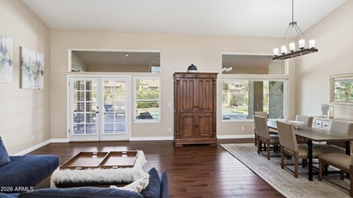 This beautiful single-story 3-bed + den, 2.5-bath home with a on The Foothills Golf Club in Arizona - for sale on GolfHomes.com, golf home, golf lot