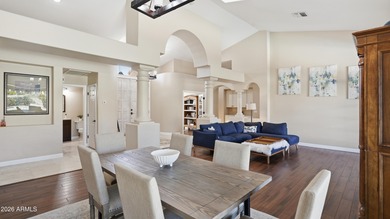 This beautiful single-story 3-bed + den, 2.5-bath home with a on The Foothills Golf Club in Arizona - for sale on GolfHomes.com, golf home, golf lot