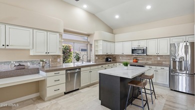 This beautiful single-story 3-bed + den, 2.5-bath home with a on The Foothills Golf Club in Arizona - for sale on GolfHomes.com, golf home, golf lot