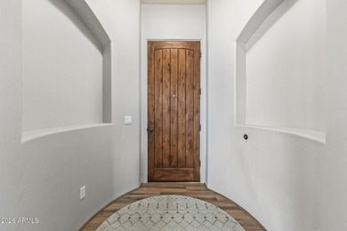 Nestled on a prestigious award-winning golf course w/ amazing on Gold Canyon Golf Resort  in Arizona - for sale on GolfHomes.com, golf home, golf lot