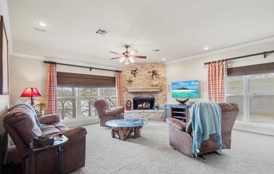 Welcome to this fabulous WATERFRONT home, that offers an on Hide-A-Way Lake Golf Course in Texas - for sale on GolfHomes.com, golf home, golf lot