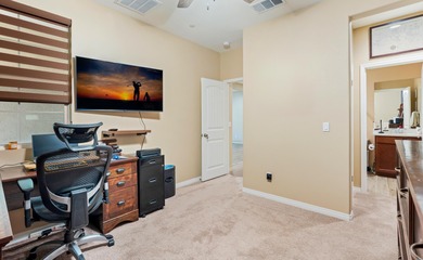 Sophisticated 3-Bedroom Home with $100K in Designer Upgrades in on Mountain View Country Club in California - for sale on GolfHomes.com, golf home, golf lot