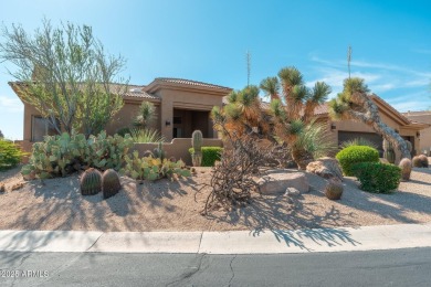 Discover exquisite golf course living in this gorgeous home on Troon North Golf Club  in Arizona - for sale on GolfHomes.com, golf home, golf lot