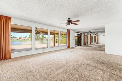 MILLION DOLLAR VIEW! Don't miss out on this Sun Lakes home with on Cottonwood Country Club in Arizona - for sale on GolfHomes.com, golf home, golf lot