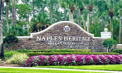 Located in Naples Heritage Golf and Country Club this rarely on Naples Heritage Golf and Country Club in Florida - for sale on GolfHomes.com, golf home, golf lot
