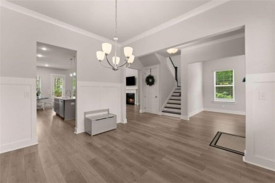 Discover luxury living in this barely lived-in gem nestled in on Traditions of Braselton Golf Club in Georgia - for sale on GolfHomes.com, golf home, golf lot
