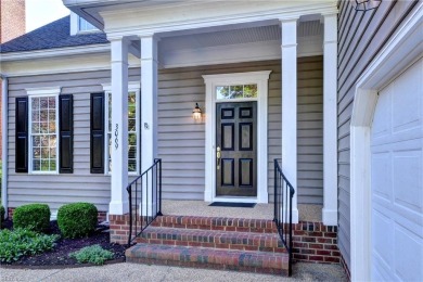 Set against a serene, park-like backdrop with a long view of the on The Tradition Golf Club At Stonehouse in Virginia - for sale on GolfHomes.com, golf home, golf lot