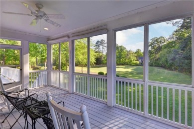 Set against a serene, park-like backdrop with a long view of the on The Tradition Golf Club At Stonehouse in Virginia - for sale on GolfHomes.com, golf home, golf lot