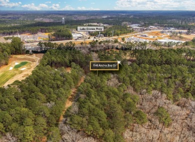 Beautifully wooded, level, .96 acre lot in The Landing, Reynolds on Reynolds Lake Oconee - The Landing in Georgia - for sale on GolfHomes.com, golf home, golf lot