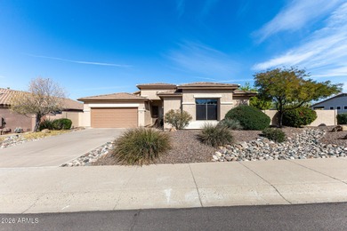 You must see this impeccably maintained 3BR/2BA single level on Estrella Mountain Ranch Golf Course in Arizona - for sale on GolfHomes.com, golf home, golf lot