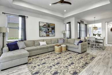 This STYLISH Jamaica Villa w/ custom paint & fireplace & wood on LPGA International Golf Course in Florida - for sale on GolfHomes.com, golf home, golf lot