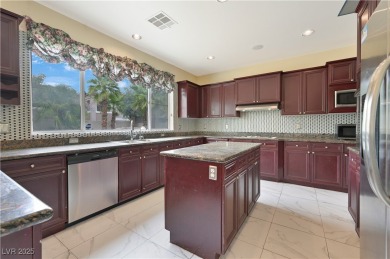 Beautiful 6 Bedrooms 4 bath home with private pool & spa inside on Rhodes Ranch Golf Club in Nevada - for sale on GolfHomes.com, golf home, golf lot
