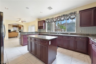 Beautiful 6 Bedrooms 4 bath home with private pool & spa inside on Rhodes Ranch Golf Club in Nevada - for sale on GolfHomes.com, golf home, golf lot