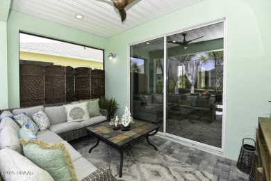 This STYLISH Jamaica Villa w/ custom paint & fireplace & wood on LPGA International Golf Course in Florida - for sale on GolfHomes.com, golf home, golf lot