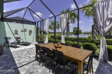 This STYLISH Jamaica Villa w/ custom paint & fireplace & wood on LPGA International Golf Course in Florida - for sale on GolfHomes.com, golf home, golf lot