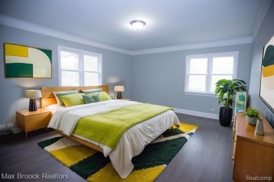 Beautifully renovated in 2025, this spacious home offers six on Detroit Golf Club  in Michigan - for sale on GolfHomes.com, golf home, golf lot