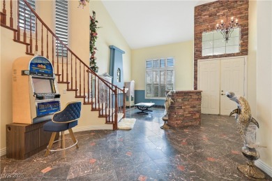 Beautiful 6 Bedrooms 4 bath home with private pool & spa inside on Rhodes Ranch Golf Club in Nevada - for sale on GolfHomes.com, golf home, golf lot