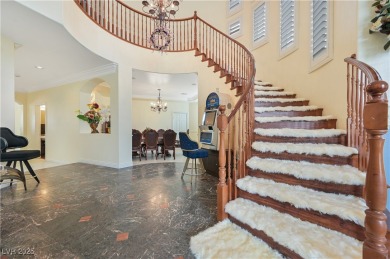 Beautiful 6 Bedrooms 4 bath home with private pool & spa inside on Rhodes Ranch Golf Club in Nevada - for sale on GolfHomes.com, golf home, golf lot