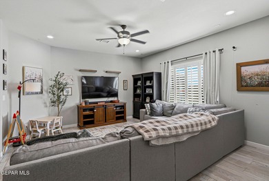 Spanish-modern 4 bed, 2 bath home in a highly coveted community on Emerald Springs Golf Course in Texas - for sale on GolfHomes.com, golf home, golf lot