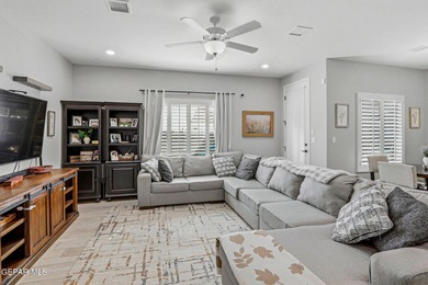 Spanish-modern 4 bed, 2 bath home in a highly coveted community on Emerald Springs Golf Course in Texas - for sale on GolfHomes.com, golf home, golf lot