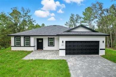 Come fall in love with this beautifully designed NEW on Citrus Springs Country Club in Florida - for sale on GolfHomes.com, golf home, golf lot