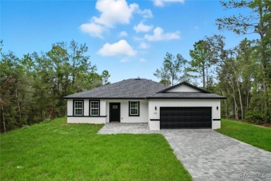 Come fall in love with this beautifully designed NEW on Citrus Springs Country Club in Florida - for sale on GolfHomes.com, golf home, golf lot