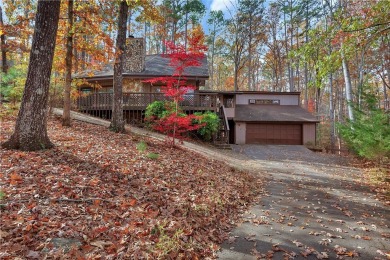 Keowee Key interior home located on a half acre wooded lot in on Keowee Key Golf and Country Club in South Carolina - for sale on GolfHomes.com, golf home, golf lot