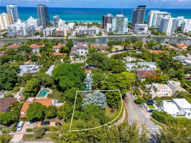 Premier buildable corner lot on Miami Beach's prestigious on Miami Beach Golf Club in Florida - for sale on GolfHomes.com, golf home, golf lot