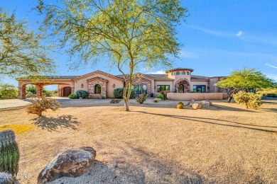 A home of this caliber is truly a rare find, where style on Whisper Rock Golf Club  in Arizona - for sale on GolfHomes.com, golf home, golf lot