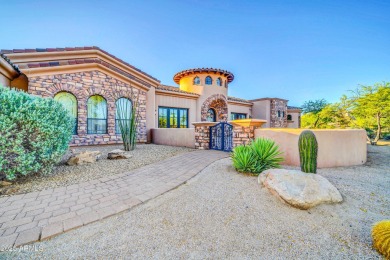 A home of this caliber is truly a rare find, where style on Whisper Rock Golf Club  in Arizona - for sale on GolfHomes.com, golf home, golf lot