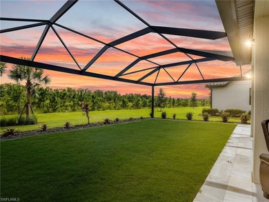 Step into a nearly new 5 bedroom, 4 bathroom home in the highly on Old Corkscrew Golf Club in Florida - for sale on GolfHomes.com, golf home, golf lot