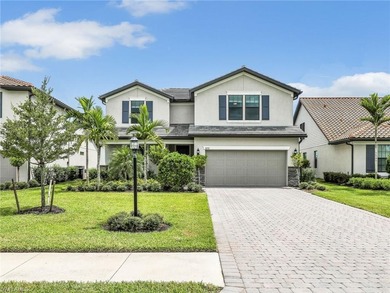 Step into a nearly new 5 bedroom, 4 bathroom home in the highly on Old Corkscrew Golf Club in Florida - for sale on GolfHomes.com, golf home, golf lot
