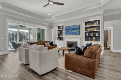 This impeccably maintained home, spanning over 2,900 square feet on Compass Pointe Golf Course in North Carolina - for sale on GolfHomes.com, golf home, golf lot