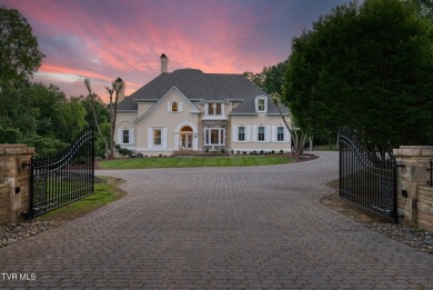 Nestled behind a private gated entrance and situated on 2.88 on Tri Cities Golf Club in Tennessee - for sale on GolfHomes.com, golf home, golf lot