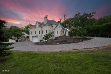 Nestled behind a private gated entrance and situated on 2.88 on Tri Cities Golf Club in Tennessee - for sale on GolfHomes.com, golf home, golf lot